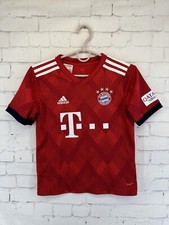 BAYERN MUNICH 2018 2019 FOOTBALL SHIRT JERSEY HOME ADIDAS ORIGINAL SIZE YOUNG S