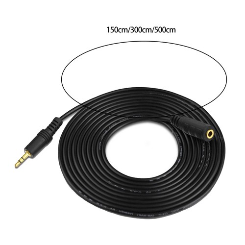 Audio Wire Stable Transmission Audio Transfer 3.5mm Male to Female Audio - Afbeelding 8 van 10
