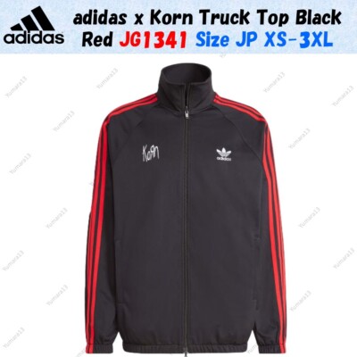 adidas x Korn Truck Top Black Red JG1341 Size JP XS-3XL adidas x Korn Truck Top Black Red JG1341 Size JP XS-3XL