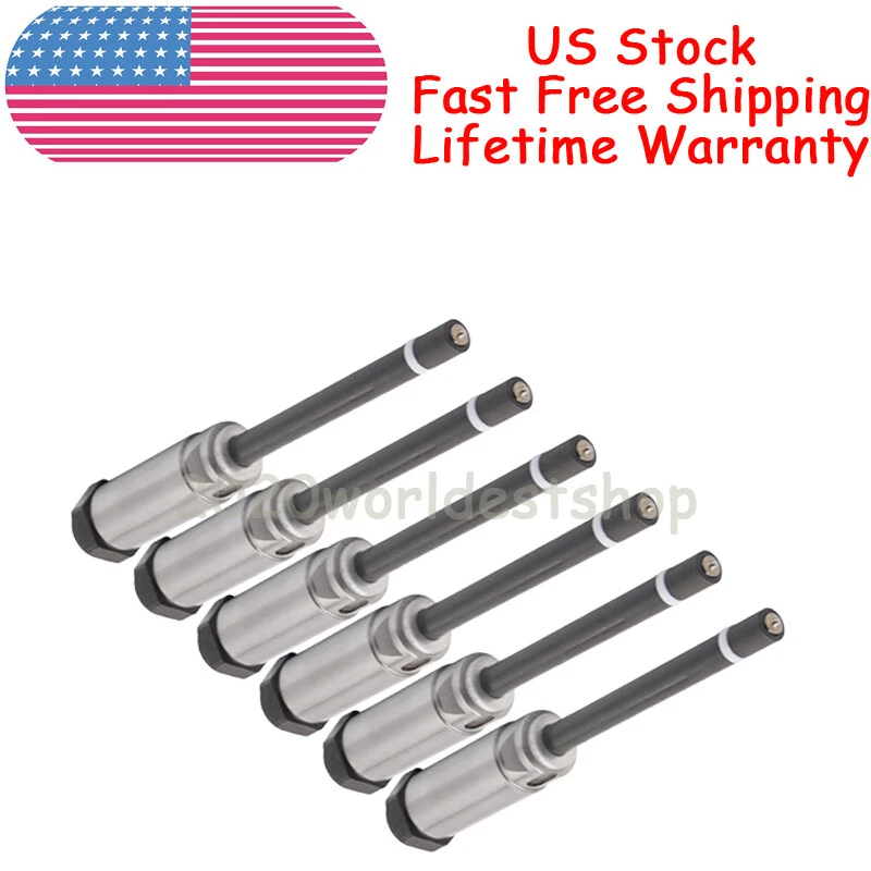 Комплект из 6 топливных форсунок 4W7018 карандашная насадка подходит для Cat Caterpillar 3406B 4W-7018 - Изображение 3 из 4