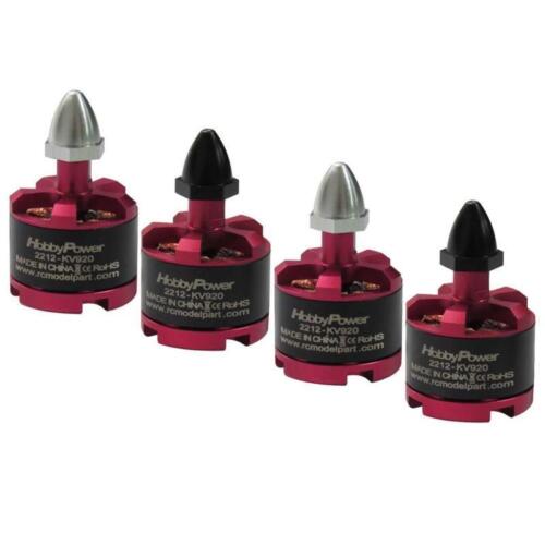 4x Hobbypower 2212 920KV Brushless Motor for DJI F450 S500 X525 Quadcopter