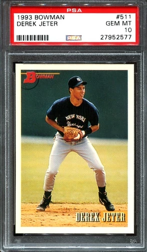 1993 Bowman Derek Jeter #511 RC Rookie PSA 10
