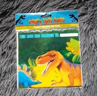 "Amscan \"Dinosaurier\" GeschenktüTen 8 StüCk PartytüTen Kindergeburtstag Neu!"