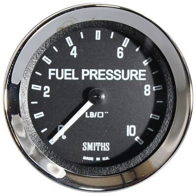 Smiths 0-10 Psi Stepper Motor Fuel Pressure Gauge 52mm With 1/8 NPT Sender - Picture 1 of 1