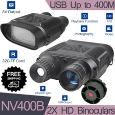 Binoculars NV400B HD Digital Night Vision 7X31 Infrared Camera USB Photo Video