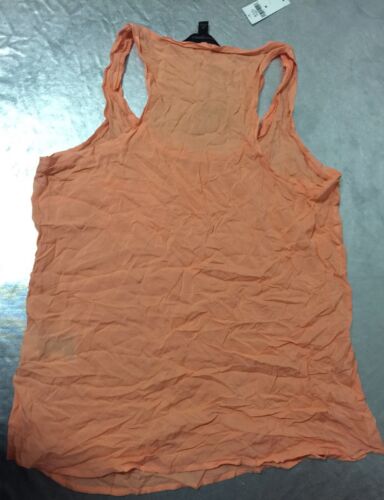 Neu mit Etikett Banana Republic Damen pfirsichfarben Gr. M ärmelloses Top Tank Cami Bluse GR M - Bild 3 von 4