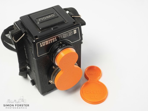 Lomo Lubitel 166, 166B & 166 Universal Flexible TLR Lens Cap By Forster UK - Picture 6 of 15
