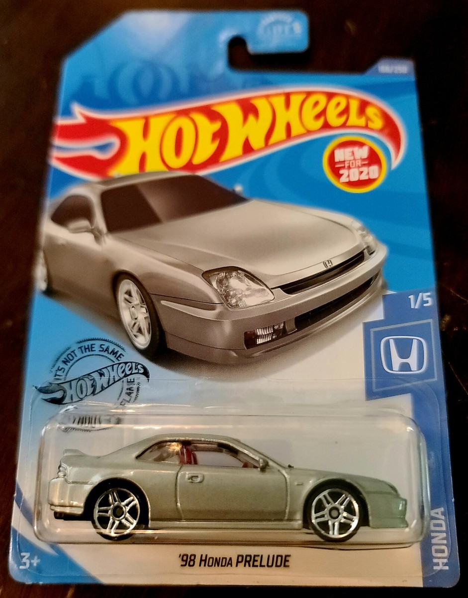 Hot Wheels 2020 '98 Honda Prelude Silver HW Honda #1/5 (Lot of 1