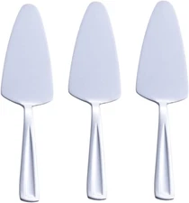 GoGeiLi Pie Cake Server, 9.3-inch Stainless Steel Pizza Pastry Server Set of 3,