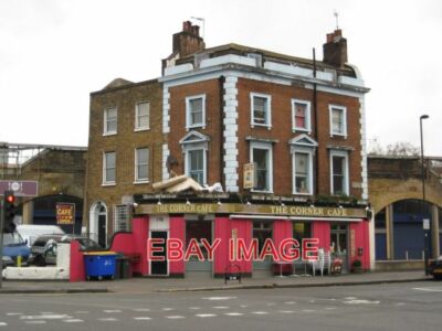 PHOTO  THE CORNER CAFE ON THE CORNER OF LAMBETH ROAD AND HERCULES ROAD 2011