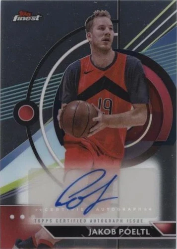 2023-24 Topps Finest - Jakob Poeltl #FA-JPO