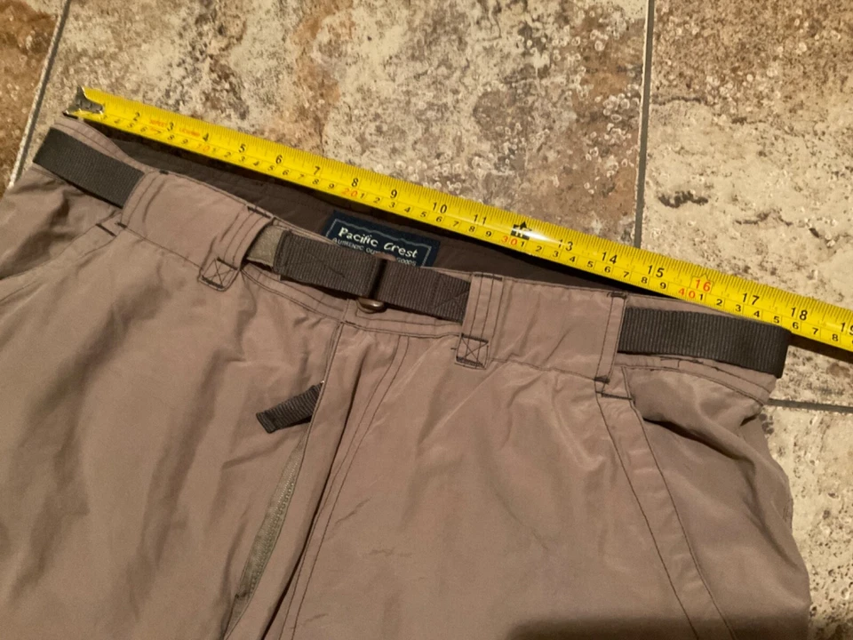 PANTALONES CARGO VINTAGE PACIFIC CREST NYLON (HOMBRE L, 36 x 30) PIERNAS CON CREMALLERA Foto 2 de 4