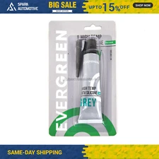 High Temperature Grey Gasket Maker RTV Silicone Sealant 1.13 oz