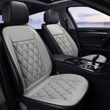 Car Seat Heater Heated Cover Cushion Winter Heating Warmer Pad Hot 12v Gray