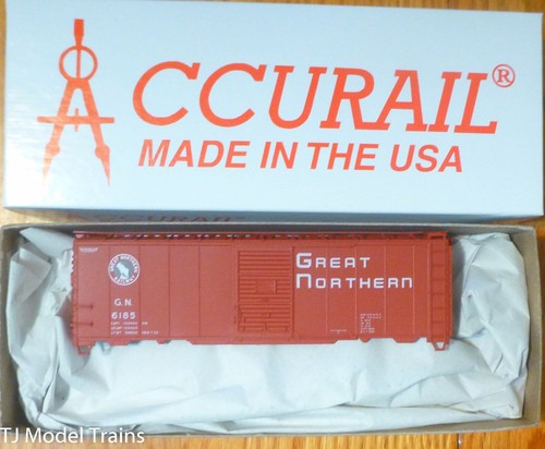 Accurail HO #80721 Great Northern (40' AAR Steel Boxcar) Kit Forma | Zustand: New