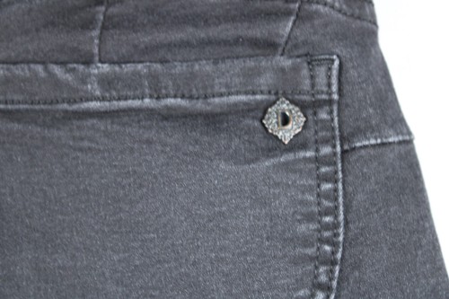 Democracy Damen 8 Ab Solution schwarz gerades Bein Jeans - Bild 14 von 17