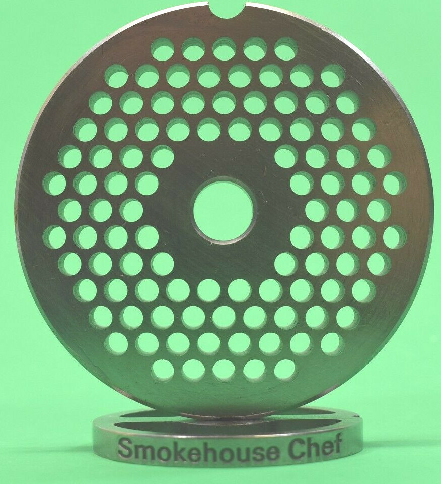 22 x 3/16" (4.5mm) Burger meat grinder disc LEM Avantco Cabelas Hobart