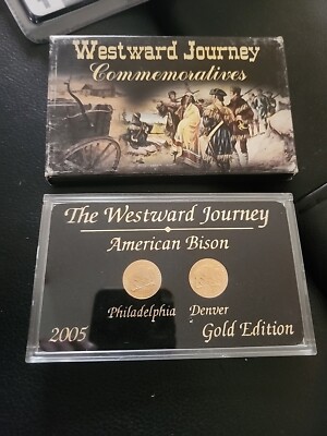 Financial Intelligence CDセット 2005 P&D Westward Journey Nickel Set - American Bison Gold Edition