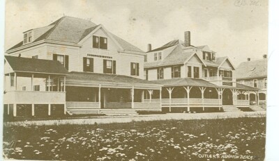 HAMPTON BEACH,NEW HAMPSHIRE-CUTLERS-CUTLERS CAFE=B/W-PM1906-UDB-(NH-H#1)