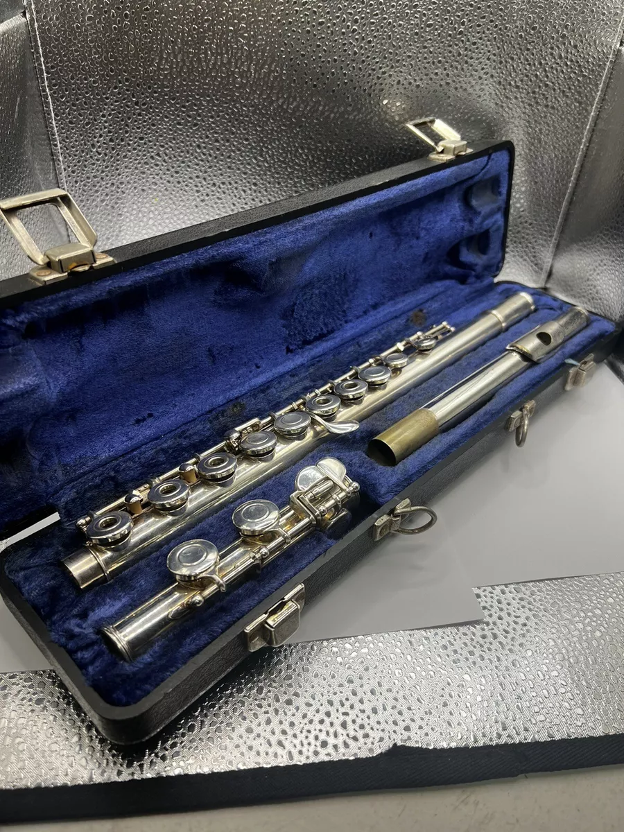 Yamaha YFL 385 Open Hole Flute With Case eBay