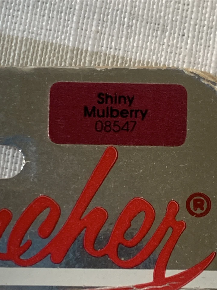 Sally Hansen Quencher Lipshine Shiny Mulberry VTG Collectible - Image 4 of 4