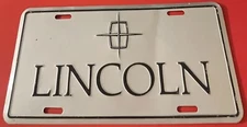 Vintage Lincoln Booster License Plate Town Car Continental Mark IV V