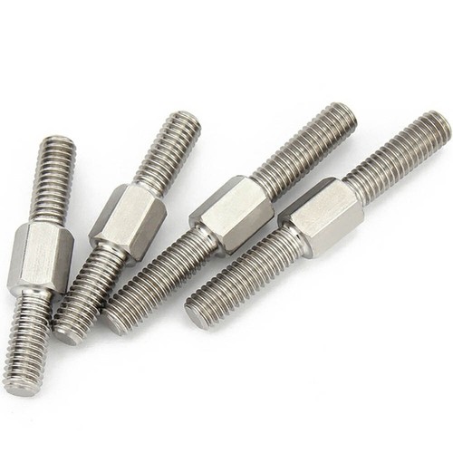 Tornillos de rosca de doble extremo izquierdo de acero inoxidable M8 304 pernos de varilla tornillos - Imagen 5 de 8