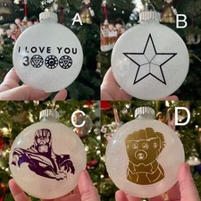 Handmade "Avengers" Christmas Ornament Your Choice of Character