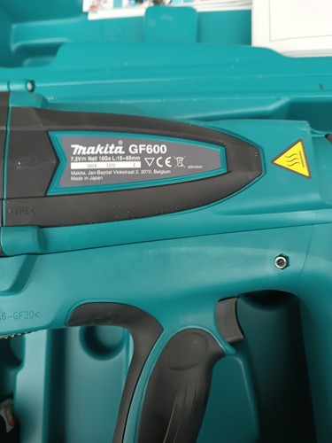 Makita GF600 2nd Fix Gas Nagler 15-64mm 7.2V 1 X 1.0Ah LI-ION MAKGF600 - Bild 6 von 6