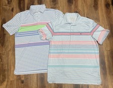 Vineyard Vines Lot Of Two On-The-Go Sankaty Polos