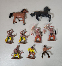 Mini Wheels Cowboys  Indians Replacement Plastic Figure Toys