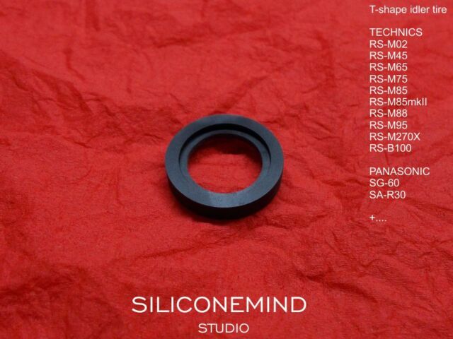 T-shape idler tire for Technics RS-M02 RS-M45 RS-M65 RS-M85 RS-M95 RS-M88 T-shape idler tire for Technics RS-M02 RS-M45 RS-M65 RS-M85 RS-M95 RS-M88