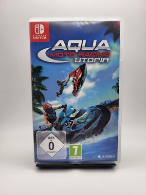 Aqua Moto Racing Utopia Nintendo Switch OVP *Blitzversand* Top-Zustand 