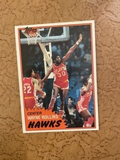 1981-82 Topps NBA #71 Wayne Rollins Atlanta Hawks