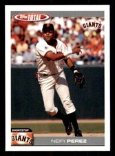 2004 Topps Total  #26 Neifi Perez San Francisco Giants