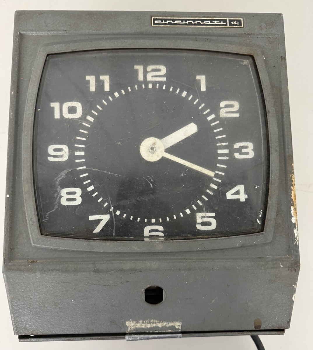 Vintage Cincinnati Time Recorder Co. Model 3251 Time Clock - No