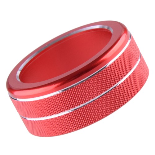 3pcs/Set Car Red AC Switch Knob Ring Cover Trim Fit For Acura Integra Alloy New - Bild 3 von 4