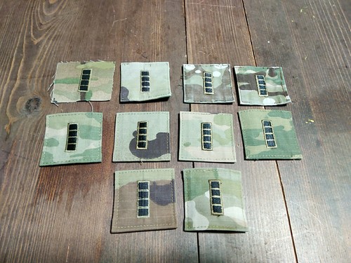 US Army CW4 Rank Lot Of 11 OCP ACU Sew On Hook Pile EBay