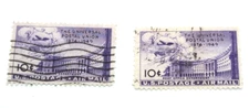 UNITED STATES SCOTT C42 UNIVERSAL POSTAL UNION AIR MAIL SINGLE Used GNH 1949