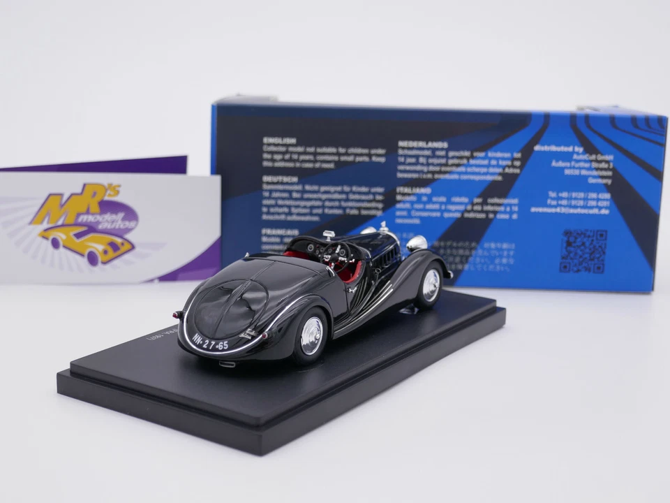 Avenue 43 60076 # Talbot Lago T150C Roadster Pourtout Baujahr 1937 schwarz 1:43 - Bild 3 von 3