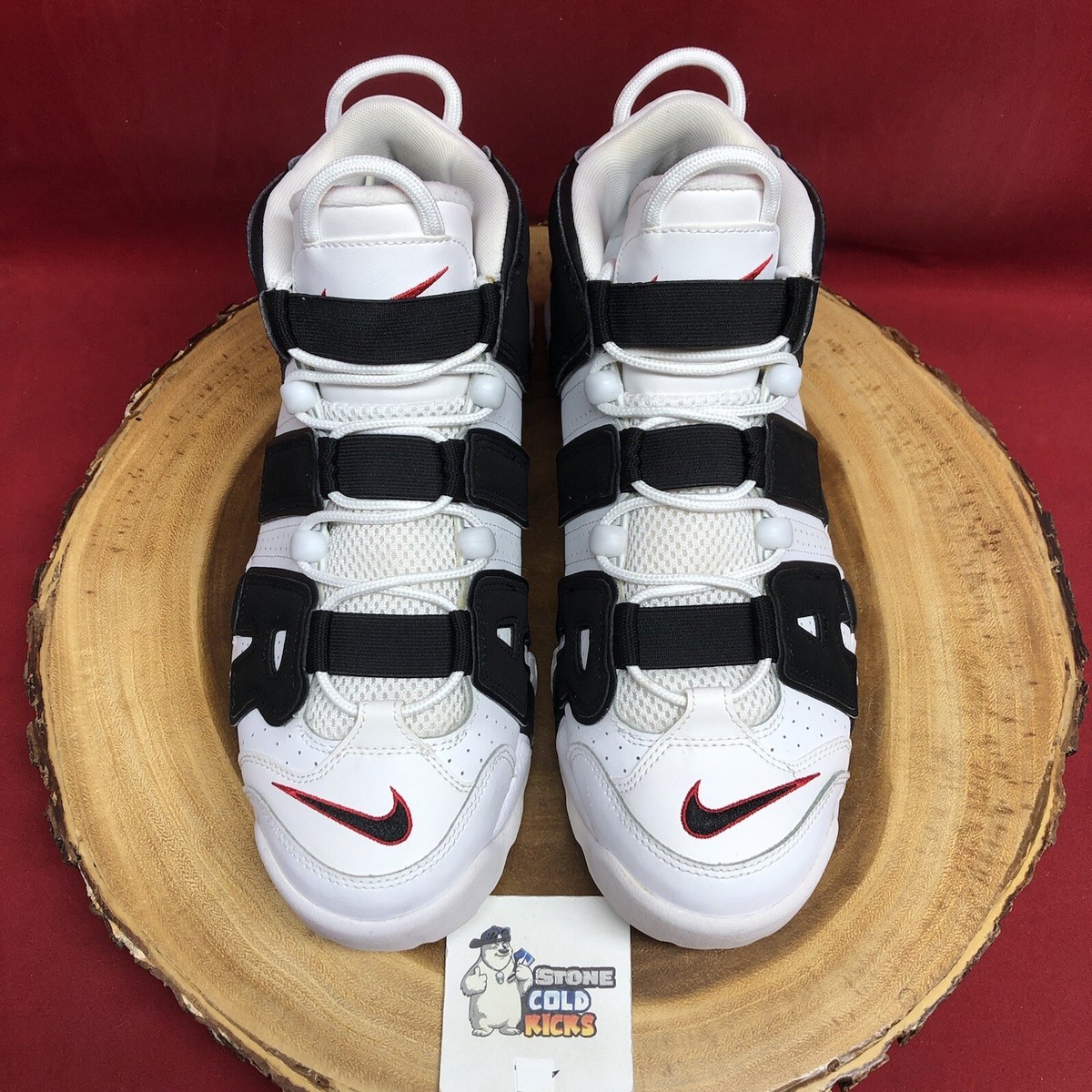 Nike Air Uptempo Bulls Pippen 414962-105 White Black Red 