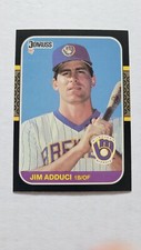1987 DONRUSS JIM ADDUCI #495 NM  