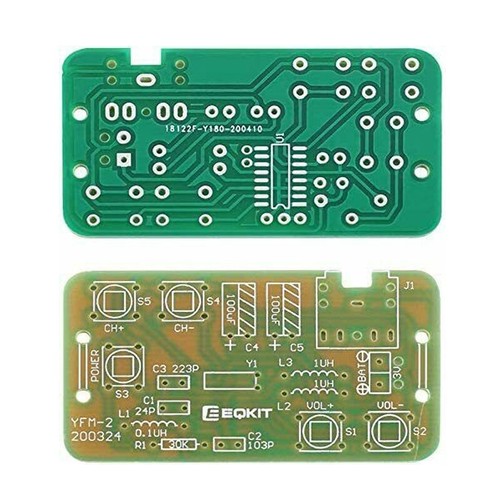 4X Wireless Stereo 76 MHz-108 MHz FM Radio Empfänger Modul Leiterplatte zum Selbermachen Elektronische Kits - Bild 5 von 8