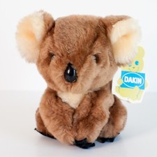Dakin Bean Bags Kimmy Koala Bear Plush Stuffed Realistic Vintage 1978 Tags 6"