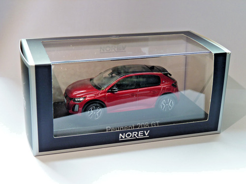 Peugeot 208 GT de 2024 Rouge Elixir au 1/43 de Norev 472842 - Picture 5 of 5