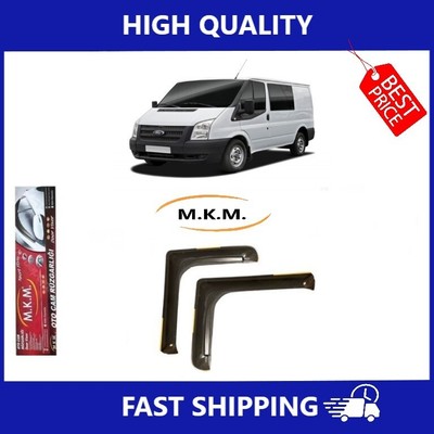 Abs Plastic Window Wind Deflector Rain Sun Guard For FORD Transit 2003 2024