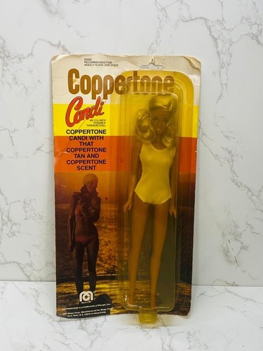 Vintage 1980s Mego Corp Coppertone Candi Posable Fashion Sealed Barbie Doll - Picture 8 of 8