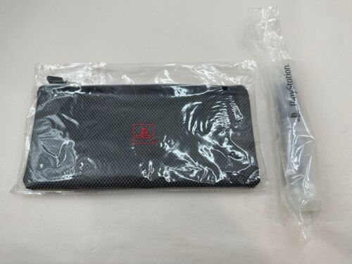 NOS PlayStation 3 Promo Zippered Pencil Case/Pouch w/PS Pen Pencil Ruler Set - Picture 1 of 9