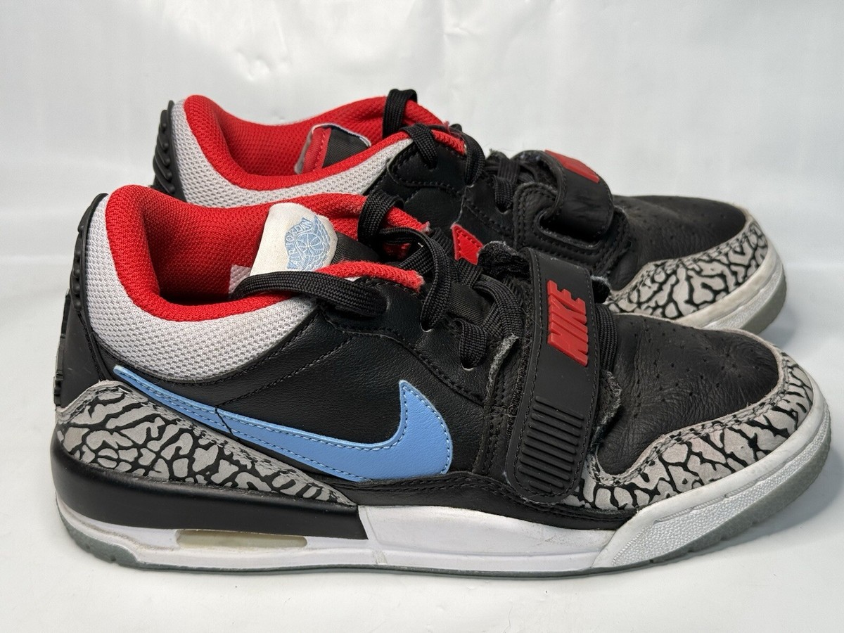 Nike Air Jordan Legacy 312 Low Chicago Flag Black Blue Nike Air Jordan Legacy 312 Low Chicago Flag Black Blue