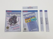 Xenophobe Nintendo NES Rental Cut Box ONLY DAMAGED